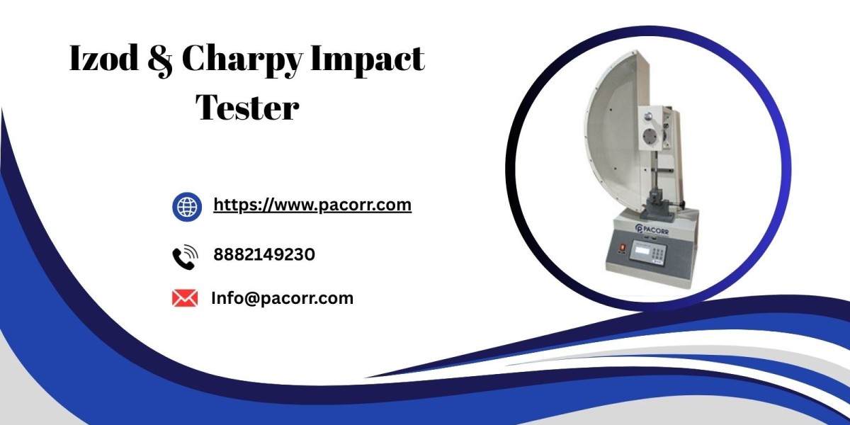Improve Material Durability with Pacorr’s Izod & Charpy Impact Tester
