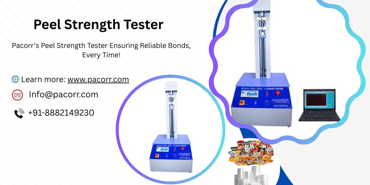 Peel Strength Tester – Where Packaging Reliability Begins